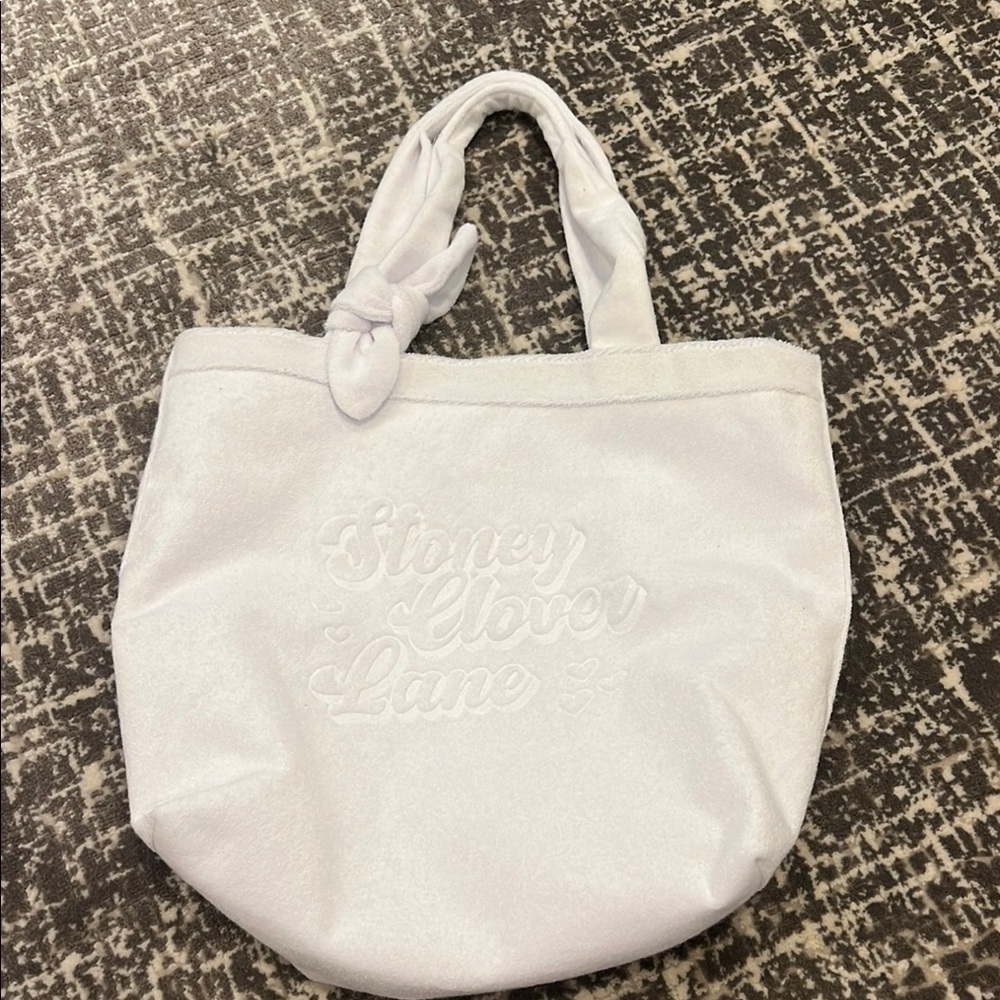 Stoney Clover Lane x Target Terry White Tote